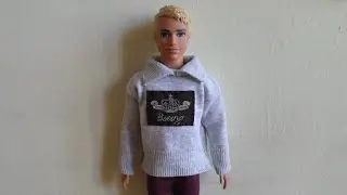 DIY Male doll / Ken doll clothes : Sweatshirt