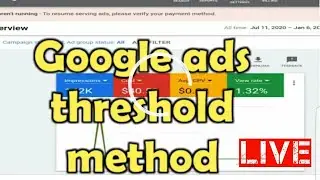 Get $500 Google Adword threshold free trick -//-new trick