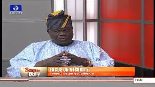Sunrise Daily: Government Is Not Doing Its Best To Equip Military – Security Expert PT1 02/12/15