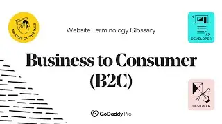 Business to consumer B2C Explained | Web Pro Glossary - Ecommerce  Vol.1