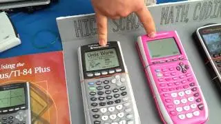 Graphing calculator hacks at Maker Faire NY