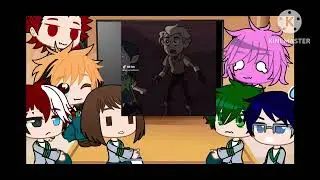 mha react to bakugou as Hunter from toh
