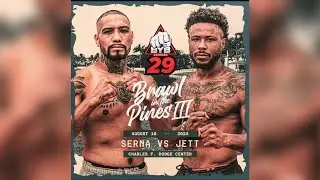 Robert Serna set to face Ryan Jett at BYB Extreme Fighting Series 29 Brawl in the Pines lll