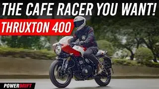 TRIUMPH THRUXTON 400 | The Speed 400 Goes Retro | PowerDrift