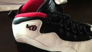 Double nickle Jordan 10 with Deadpool
