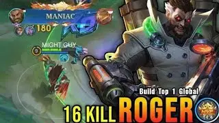 🩸 ROGER MANIAC RAMPAGE! WOLF FORM 1v5 CARNAGE &ndash; TOP 1 GLOBAL BUILD