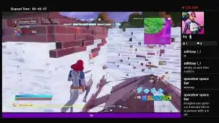 cracked Gamer girl playing with viewers