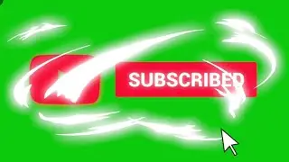 Subscribe button - ultimate green screen compilation