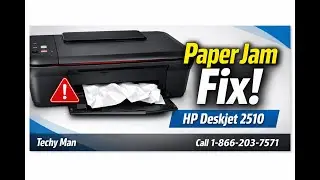 How to Fix Paper Jam & Paper Feed Issues in HP Deskjet 2510 Printer