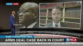 Arms deal case back in court