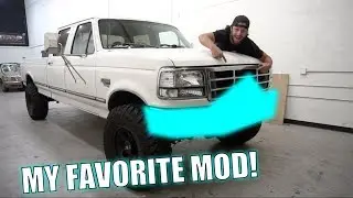 HUGE MODERN BUMPER UPGRADE FOR THE OBS F350!