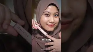 HANASUI MATTEDORABLE LIPSTICK SWATCH DAN OMBRE DI BARE FACE #shorts