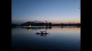 Dal Lake Srinagar | SUNSET | Kashmir | Golden Hour