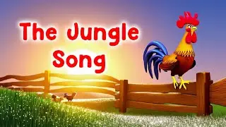 Jungle Animals Song for Kids | Learn Wild Animal Names | Educational Song for Toddlers