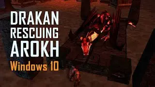 Drakan Order of the Flame Rescuing Arokh Windows 10 Gameplay