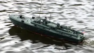 Midwest - PT-109 Elco 80 class Scale RC torpedo boat