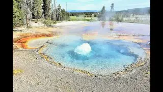 FIREHOLE LAKE DRIVE YELLOWSTONE NATIONAL PARK