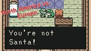 Santa in Zelda - North America Vs. Europe