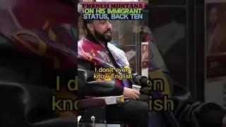 FRENCH MONTANA speaks on his GRIND to SUCCESS as a IMMIGRANT...👂👂 #shorts