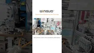Automated wire processing production line #machine #robotics #automation #cablewirestrippingmachine