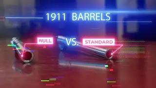 The Difference Between 1911 Standard Vs  Bull Barrels | Fusion Firearms | #Shorts