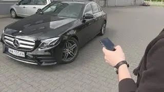 Mercedes-Benz Klasy E: asystent parkowania Parktronic oraz Pilot zdalnego parkowania :: [1001cars]