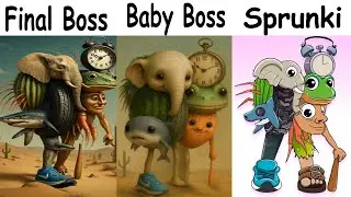 ITALIAN BRAINROT FINAL BOSS VS BABY BOSS VS SPRUNKI