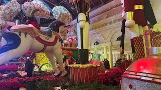 The Bellagio's decorations Conservatory Botanical Gardens | whimsical wonderland Las Vegas Nevada