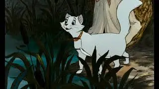 The Aristocats (1970) Thomas O Mally The Alley Cat scene HD