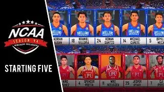 NCAA 94 MB: Starters for LPU vs. AU | July 24, 2018