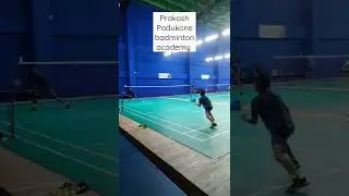 yesterday in prakash Padukone badminton academy