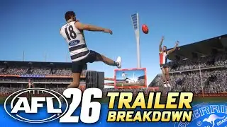 AFL 26 Trailer is here - Reaction + Breakdown