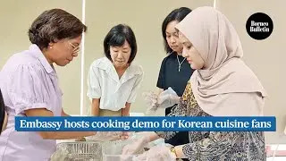 Embassy hosts cooking demo for Korean cuisine fans