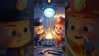 Baby Police ka Naya Mission Space City Part 2|3D Cartoon Animation#babyheroes#babypolice#firepolice