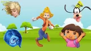 Wrong Eyes Paw Patrol FROZEN Elsa Ryder Finger Family Colors For Kids To Learn