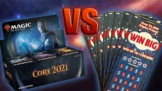 $140 Box of MTG Cards vs $140 in Lotto Tickets - Value Battle!