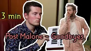How to make POST MALONE - GOODBYES  in Less Than 3 MINUTES (Ableton tutorial)