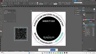 Use InDesign to data merge QR codes for print, and change the colour of the QR codes to suit.