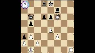 Mate in 3 &ndash; Can You Solve Before Time Runs Out? 🕔#chess #puzzle #chesstactics