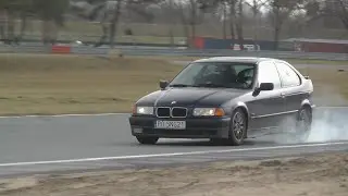 Martyna Kabza, BMW E36 318ti compact - II SuperOES Tor Poznań - 22.02.2002