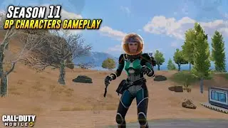 Season 11 Ultimate Frontier Battle Pass Characters Battle Royale Gameplay | #codmobile