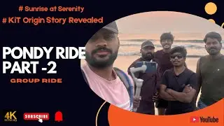Pondy to Coimbatore #GroupRides #tamilmotovlog #pondicherry #coimbatore - KiT Ride no.6 Return Ride.