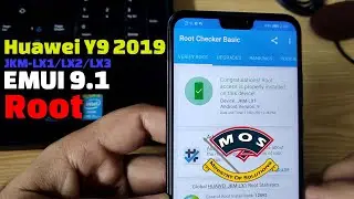 Huawei Y9 2019 Root EMUI9.1 JKM-LX1/JKM-LX2/JKM-LX3 (Safety net Passed)