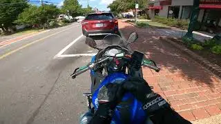 Why do motorcycles seem to slow down with no brake lights?!