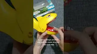 Mainan Crazy Shark Game #mainanedukasi #mainanmontessori #mainananak #boardgame #reviewmainan #fyp