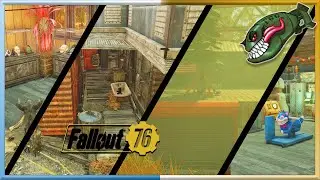 Fallout 76 | Mire Bunker Base Camp Tour #1 (Fallout 76 C.A.M.P Builds)