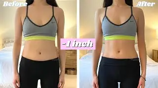 i tried chloe ting's 2021 flat stomach challenge + RESULTS