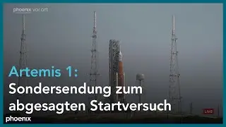 Artemis 1: Sondersendung zum abgesagten Startversuch vom 03.09.22