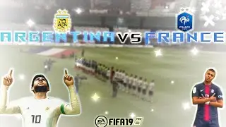 ARGENTINA VS FRANCE ⚽ // FIFA 19 // @RobinGaming302  #fifa #fifa23 #fifapc