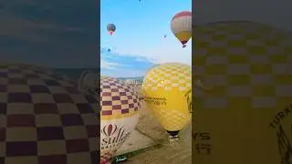 Cappadocia #turkey #Hot Air Balloon 🎈 #travel